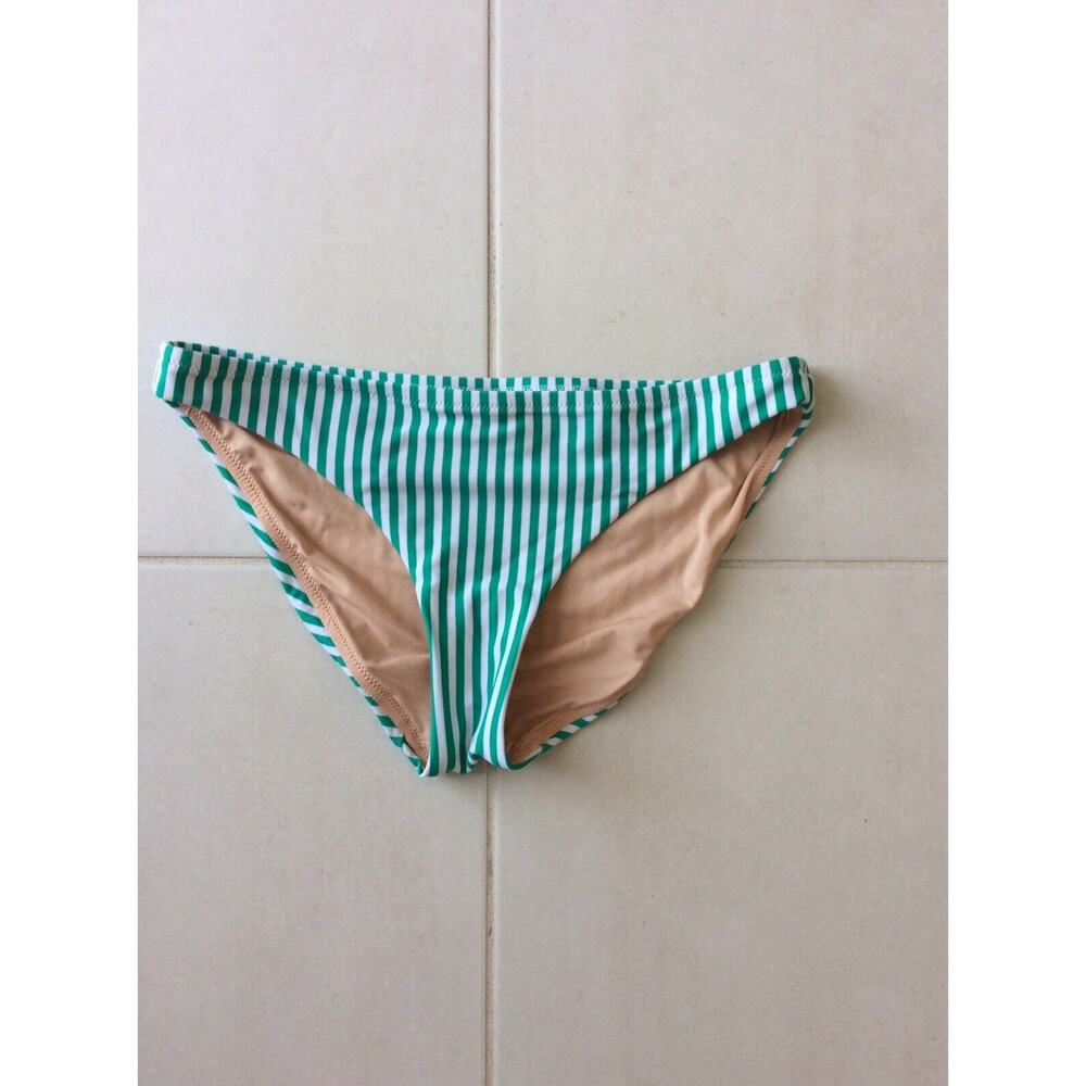 J.Crew Factory Bikini Bottom Multicolor Striped Swimwear